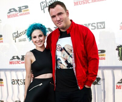 SKILT: Etter under to år som gift skilte Hayley Williams og Chad Gilbert seg. Her i 2014. Foto: NTB Scanpix SKILT: Etter under to år som gift skilte Hayley Williams og Chad Gilbert seg. Her i 2014. Foto: NTB Scanpix
